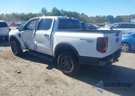 2024 Ford Ranger Xlt from USA, damaged, VIN 1FTER4HH4RLE72548
